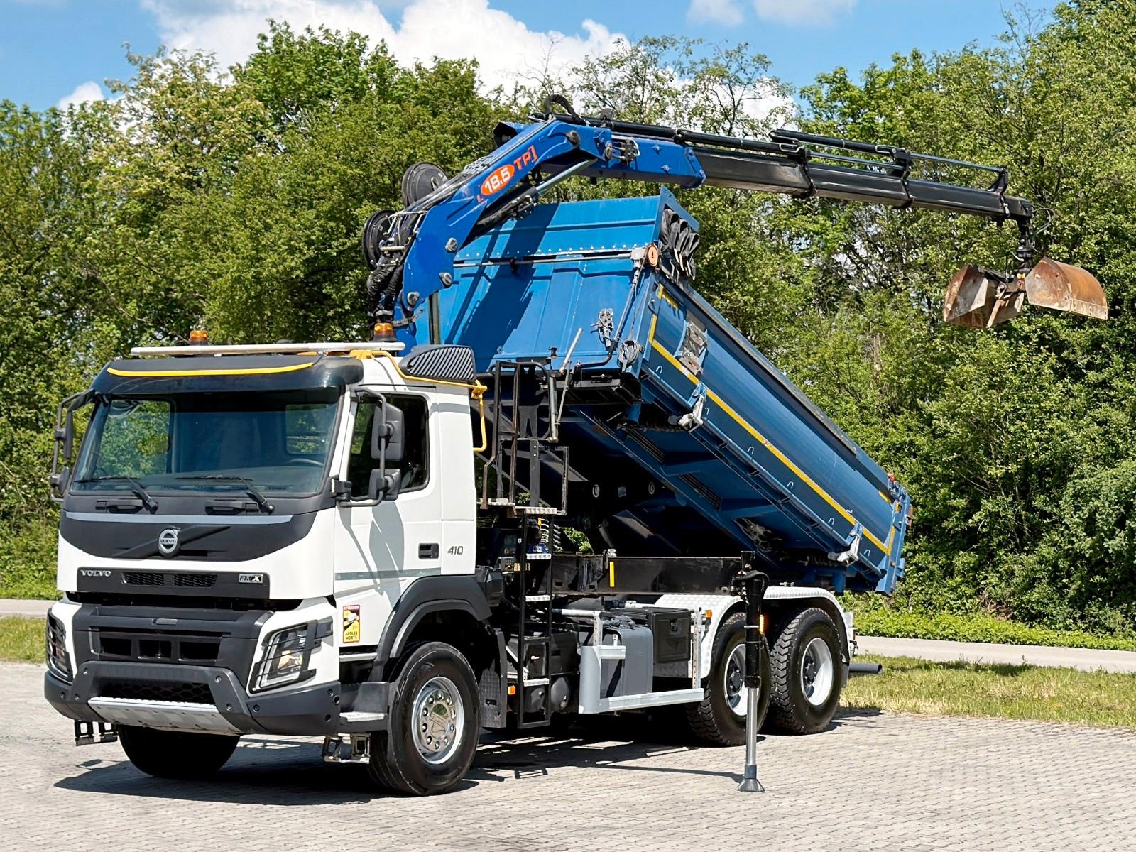 Volvo FMX 410 Kipper 4,90m *PM 18.5 TP/FUNK *6x4