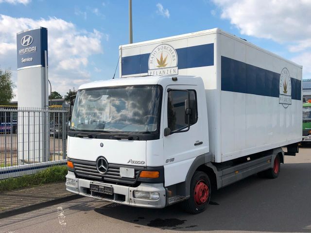 Mercedes-Benz Atego 815/Koffer+LBW/Blatt-Blatt/3-Sitzer/2.Hand