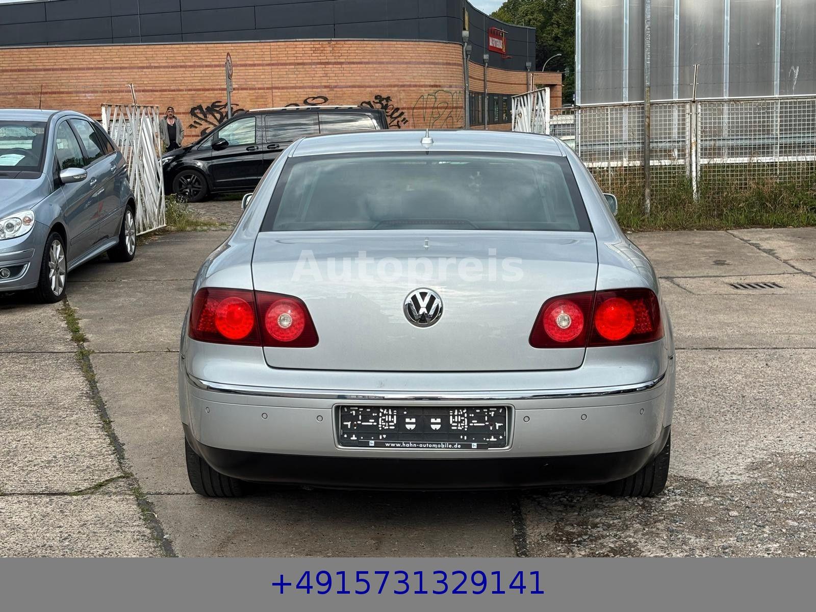 Volkswagen Phaeton V6 TDI 4Motion Klima Leder Navi PDC STHZ