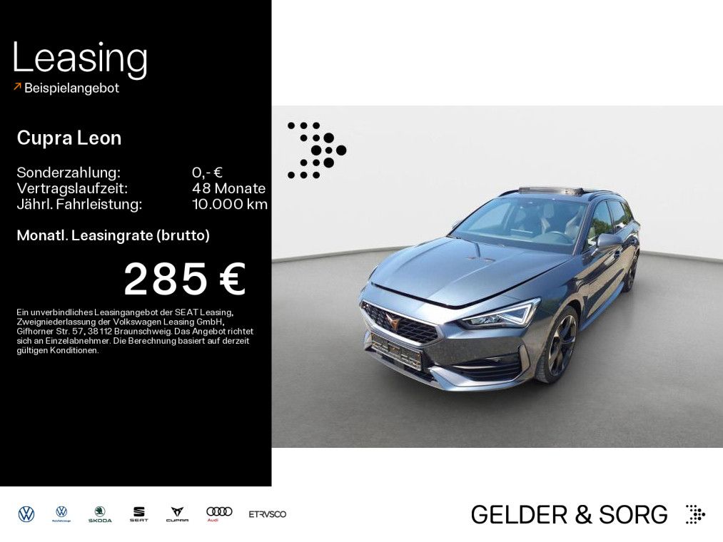 Cupra Leon 2.0 TSI Sportstourer RFK*LED*Navi*Pano