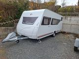 Bürstner Premio 495 TK IC-Line mit Etagenbett - Heckgarage Wohnwagen Mit