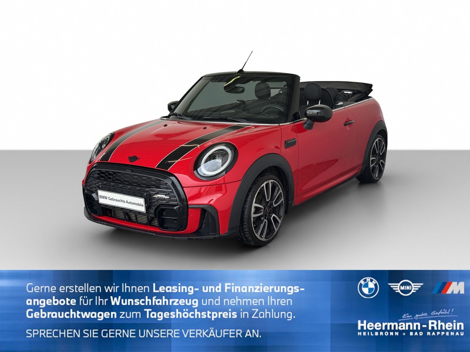 MINI Cooper Cabrio Aut. JCW Kit Navi.LED.DriveAs.PDC