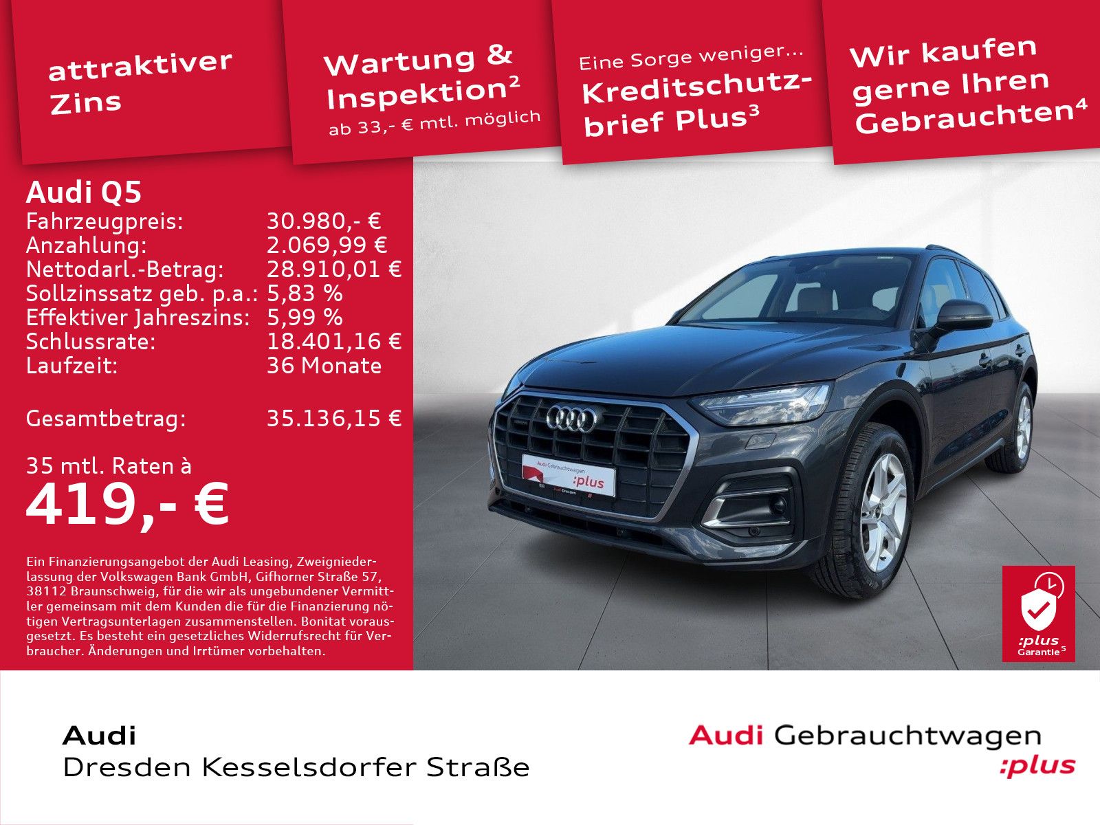 Audi Q5 40 TDI Q. HUD Kamera LED Navi imagem 2