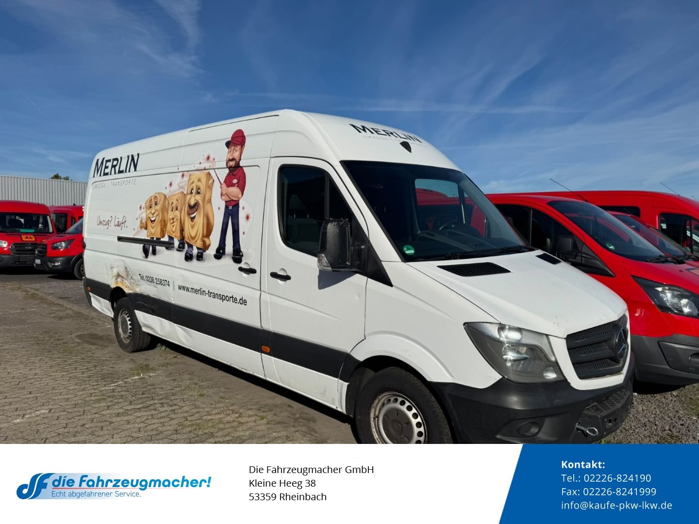 Fahrzeugabbildung Mercedes-Benz Sprinter II Kasten 314 CDI *EXPORT *MOTORSCHADEN