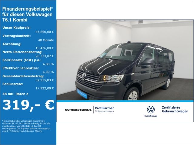 Volkswagen T6.1 Kombi 2.0 TDI DSG 9-Sitzer PDC Klima