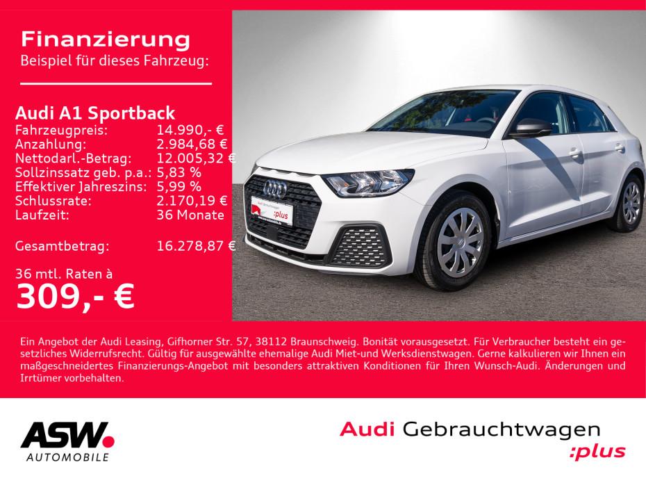 Audi A1 Sportback 30TFSI PDC KLIMA VC Carplay, миниатюра 2