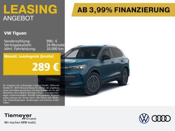 Volkswagen Leasingangebot: Volkswagen Tiguan 2.0 TDI DSG GOAL NAVI AHK 360 SITZH