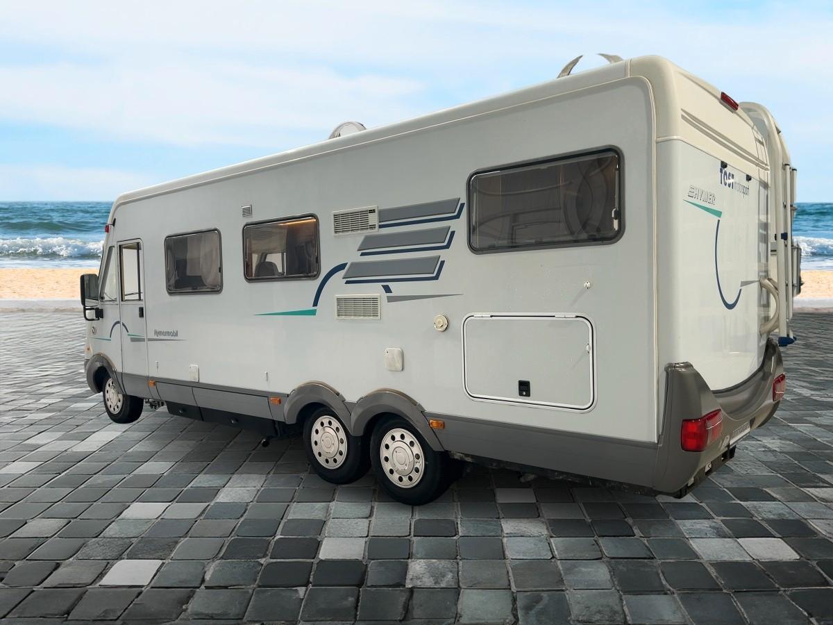 HYMER / ERIBA / HYMERCAR B 694 G/Festbett+Hubbett/Garage/Klima/Markise