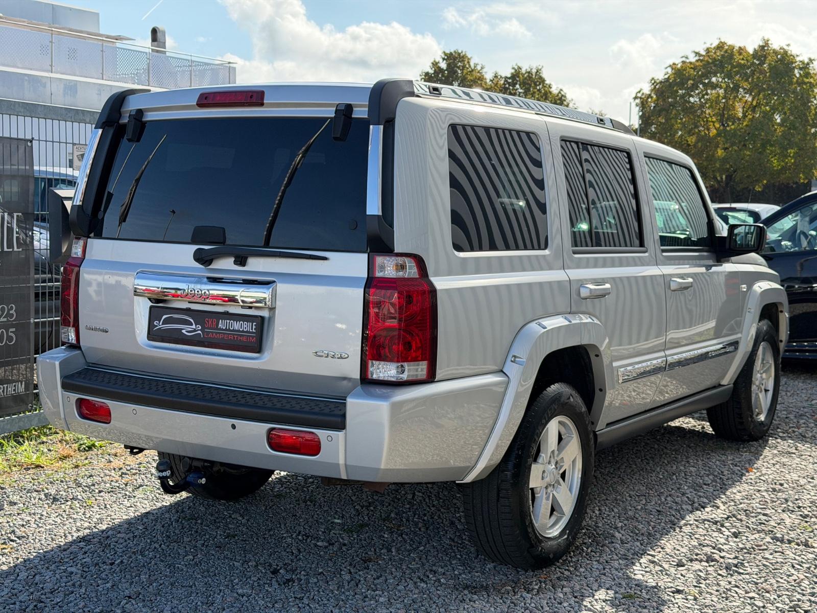 Jeep Commander 3.0 CRD V6 218 ch – 4x4 – 7 places – BVA – Toit panoramique – 186 000 km