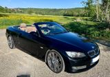 BMW 335i Cabrio, saphirschwarzmetallic, Leder Camel  - BMW 3er Reihe aus 2008