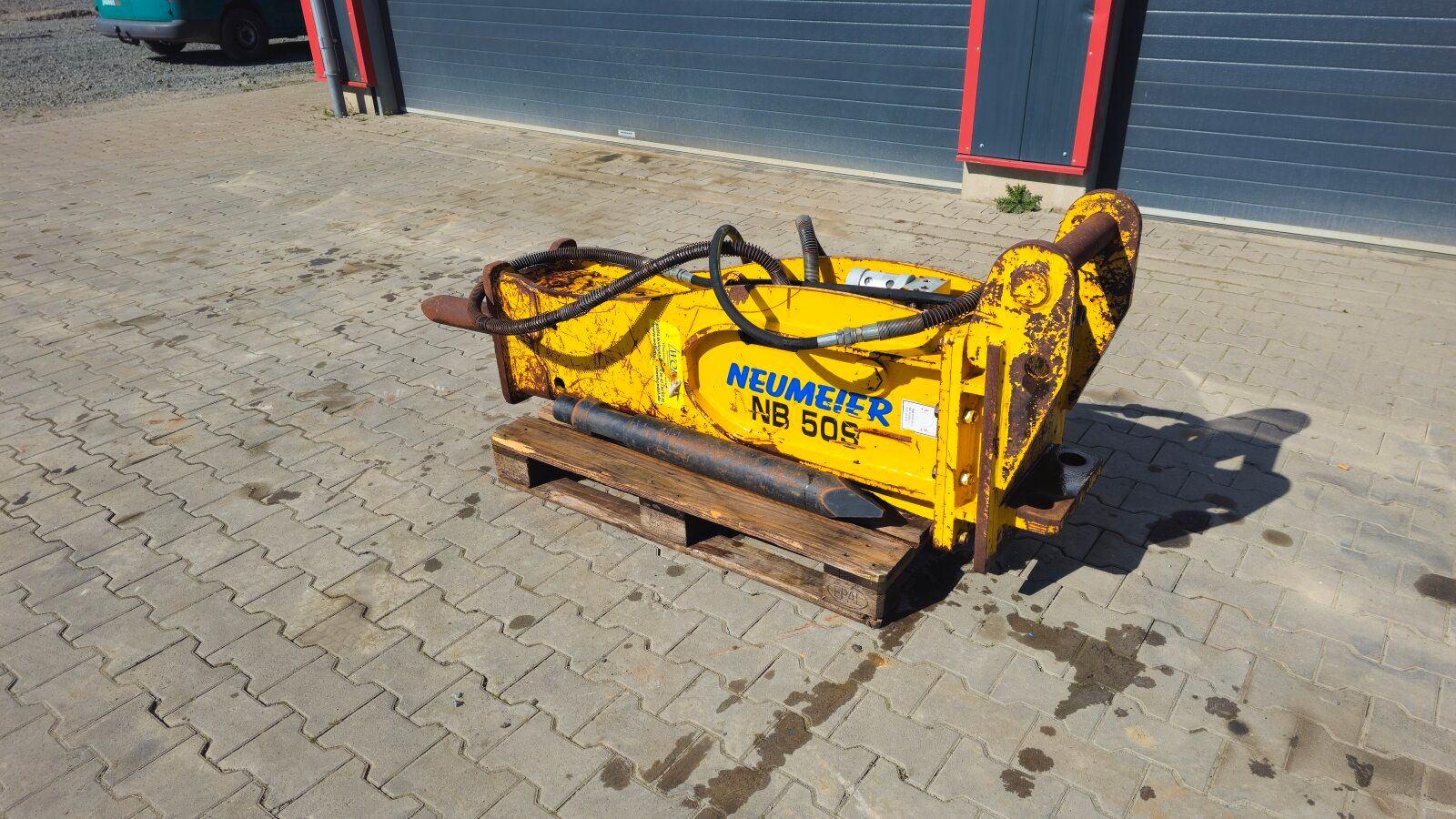 Fahrzeugabbildung Liebherr Neumeier NB50S / Lehnhof aufnahme Abbruch Hammer
