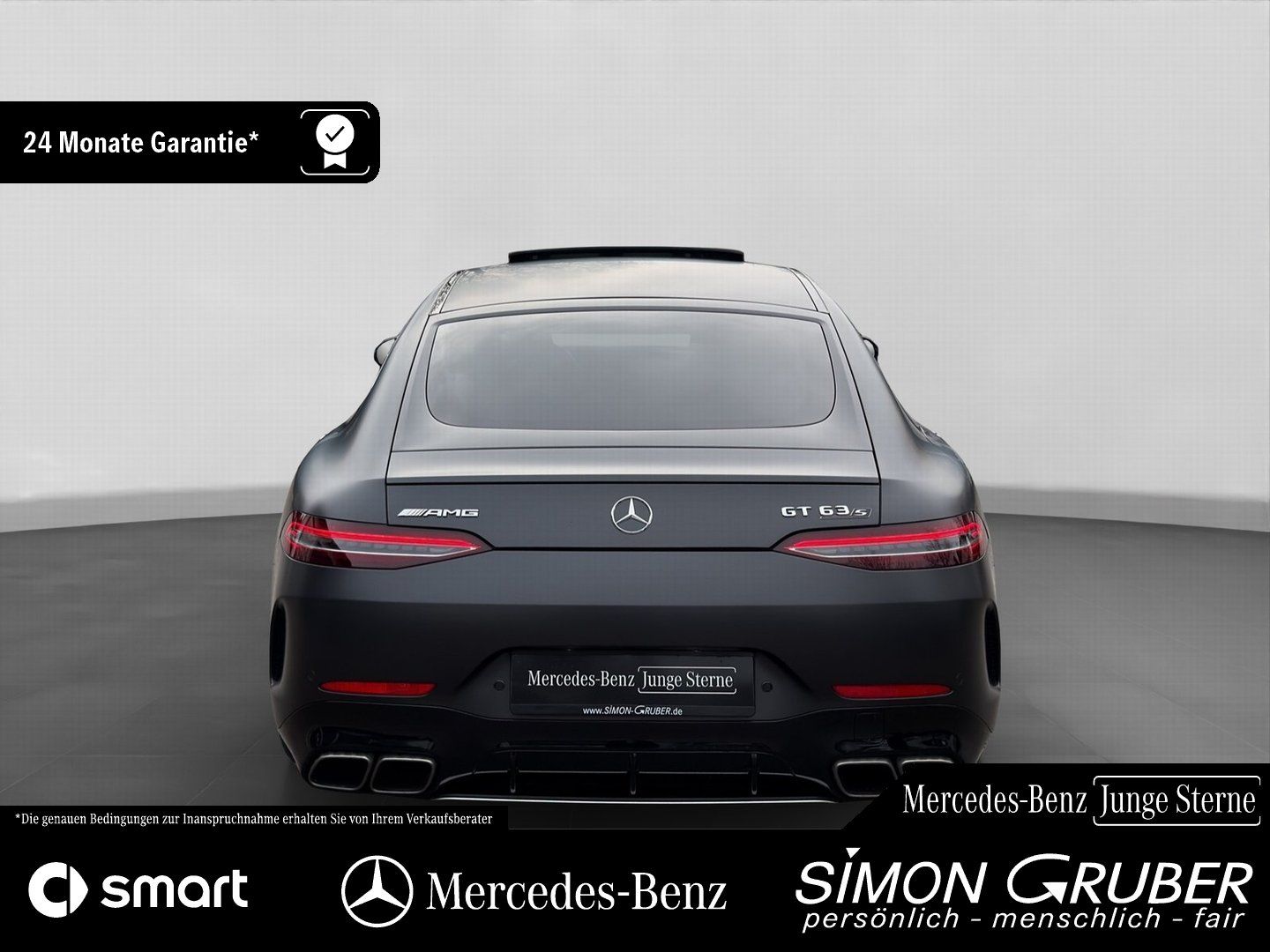 Fahrzeugabbildung Mercedes-Benz GT 63 S 4M AMG magno Nappa Burm3D HUD Mod 2025