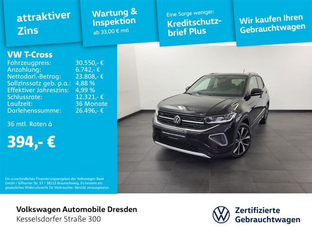 Volkswagen T-Cross 1.5 l TSI DSG R-Line *NAVI / REAR VIEW*