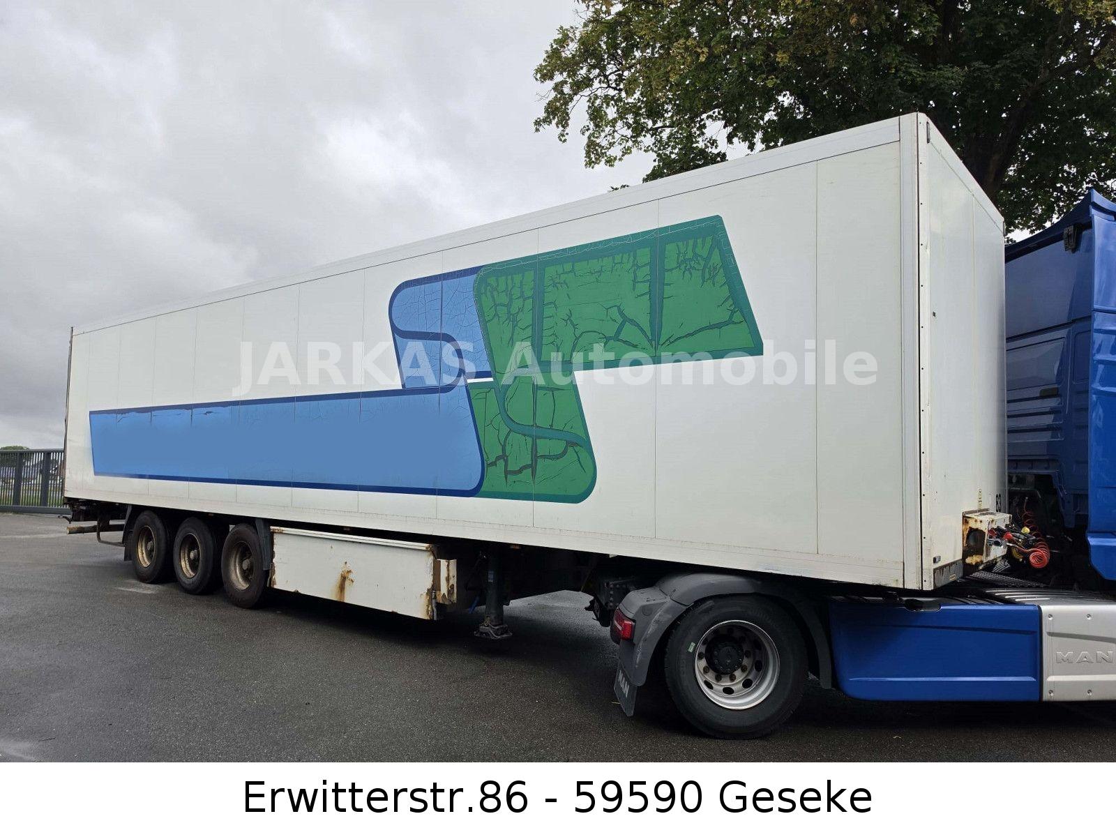 Krone SD, Kofferauflieger, Textil, Doppelstock