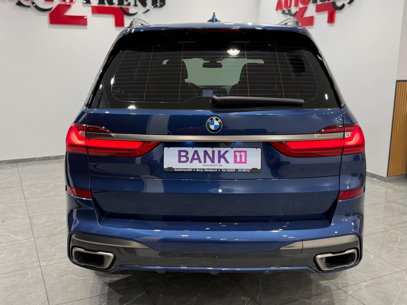 BMW X7 M50 d xDrive 6-SITZER PANO+TV+LUFT+LASER+HUD