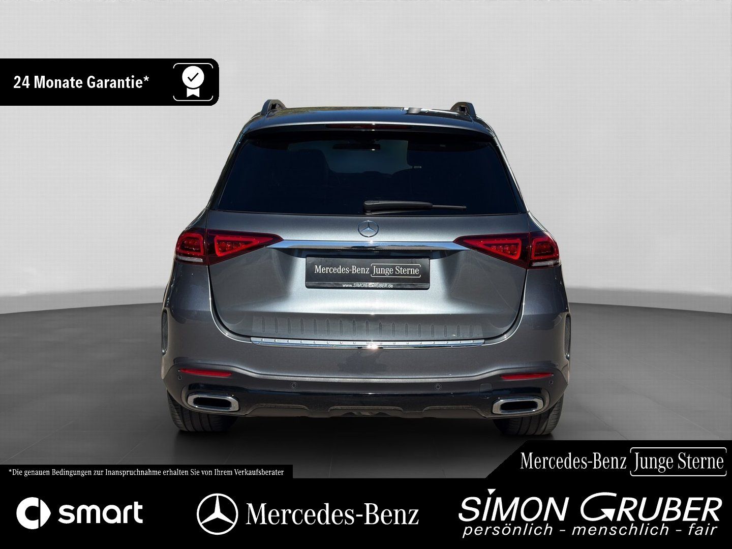Fahrzeugabbildung Mercedes-Benz GLE 300 d 4M AMG Night Pano Burm 360 AHK LED 20"