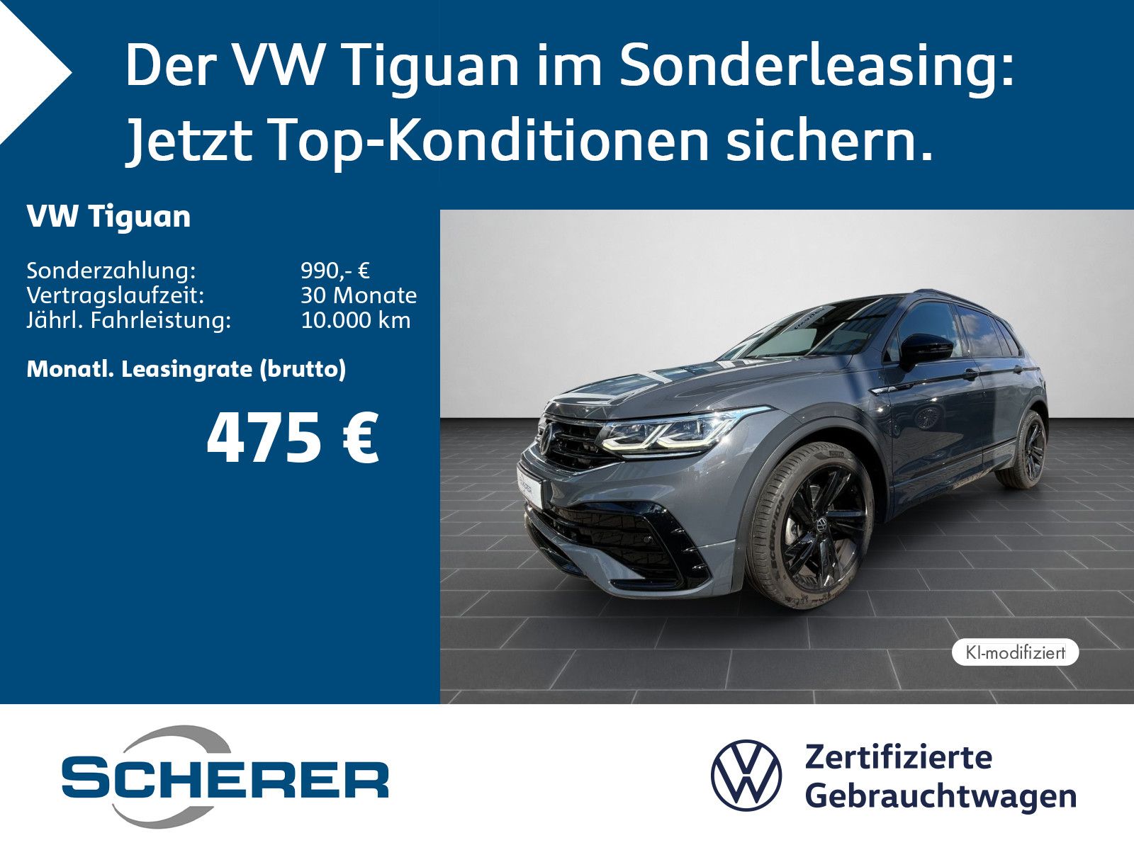 Volkswagen Tiguan R-Line 1.5 TSI DSG AHK NAVI RFK MATRIX AC