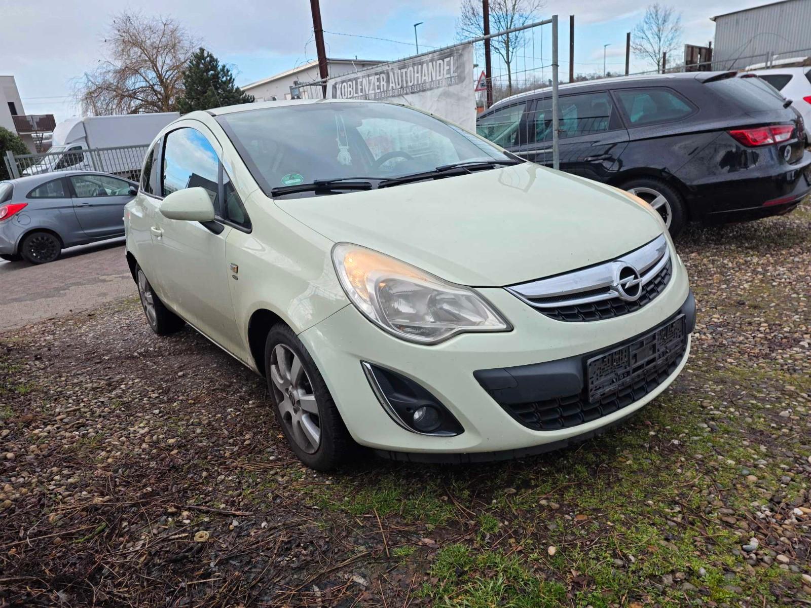 Opel Corsa D Satellite! Gelbe MKL!