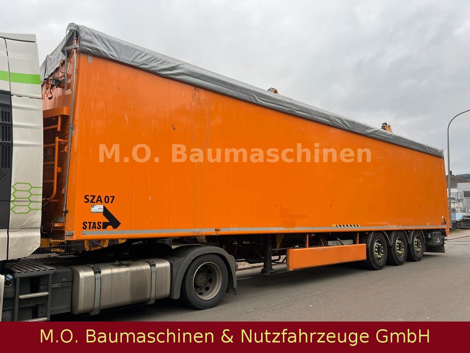 Fahrzeugabbildung Stas S300 ZX / 3 achser / Luft / Walkingfloor / Plane