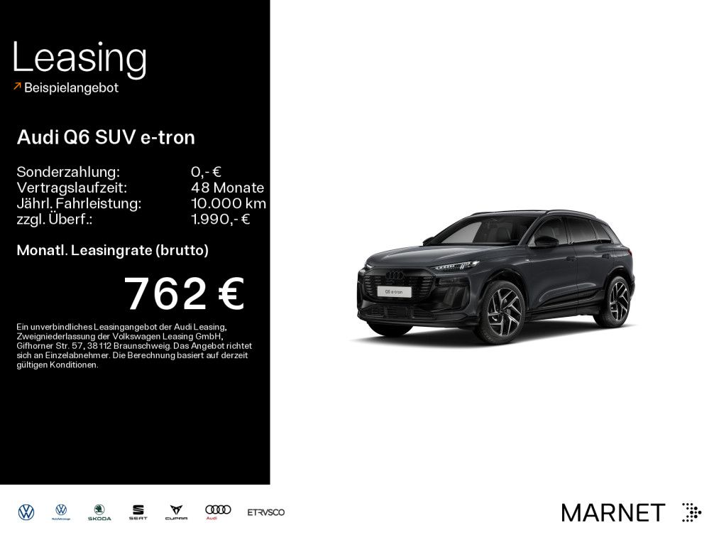 Audi Q6 SUV e-tron quattro 315 kW