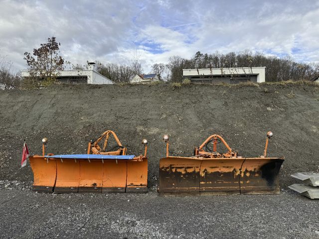 Schmidt 2xSchneepflug Schneeschild Schmidt 3 meter