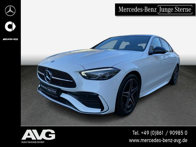 Mercedes-Benz C 200 d AMG Pano Night Distr.360°Kam LED Spur-P