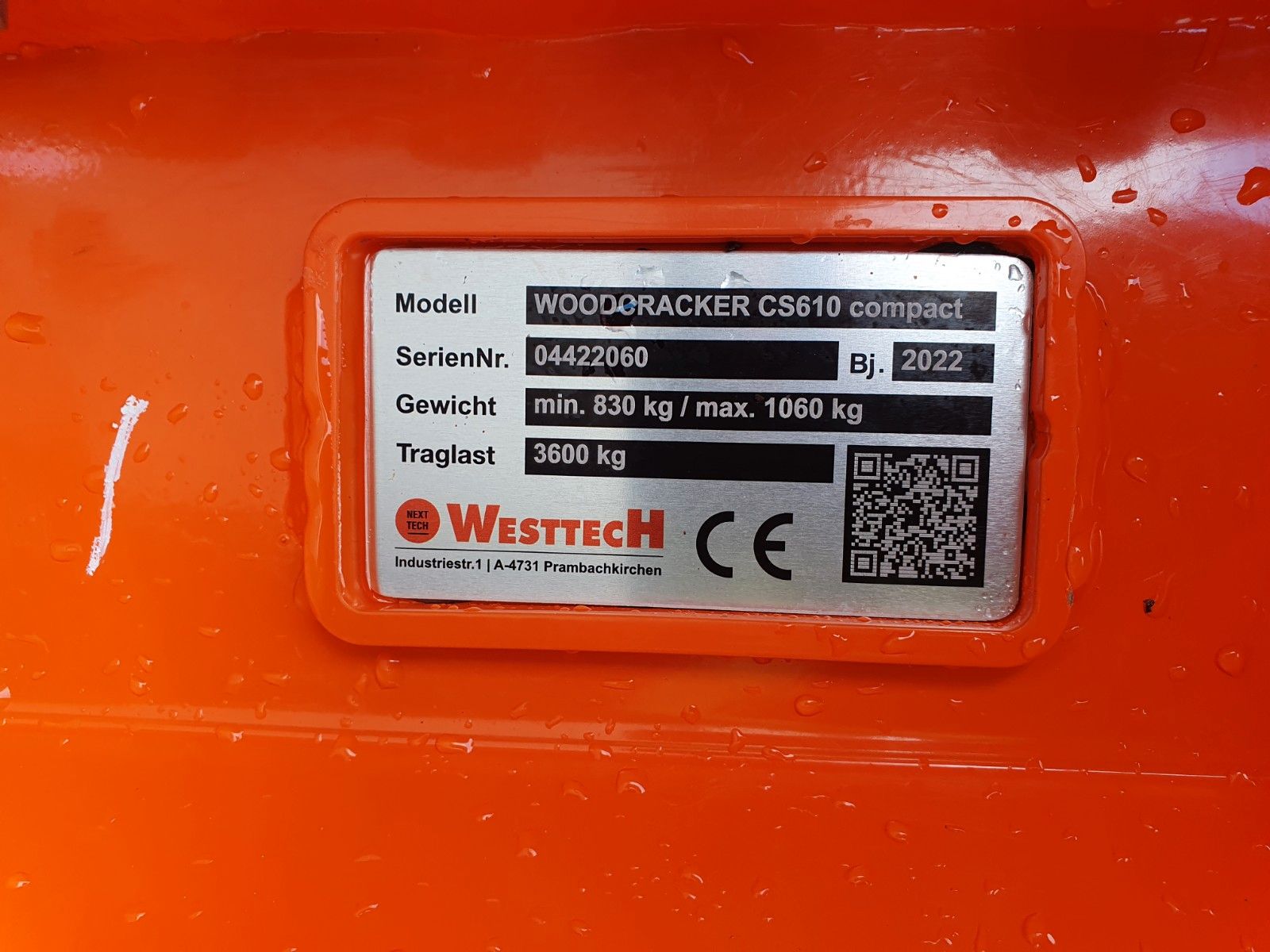 Fahrzeugabbildung Andere Westtech CS610 Powertiltator / SW48 / DEMO 2022
