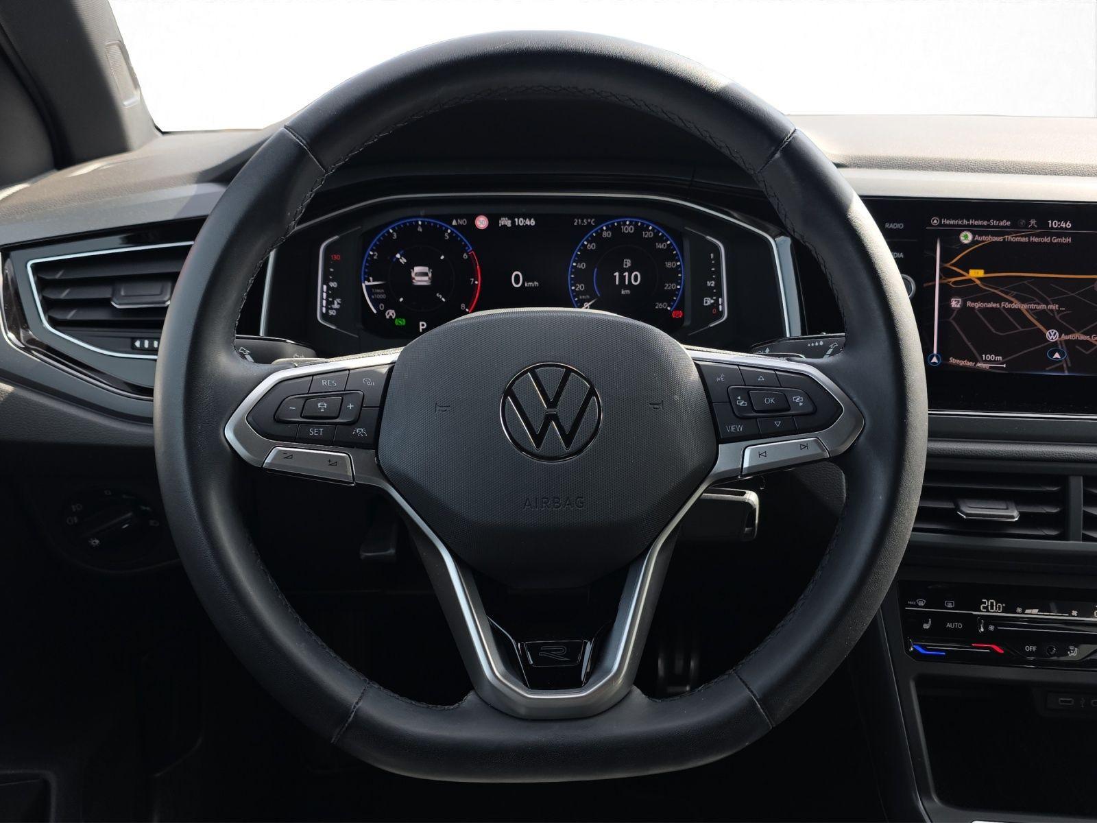 Volkswagen Polo R-Line 1.0 TSI DSG*NAVI*KAM*SHZ*LED*ACC*, миниатюра 9