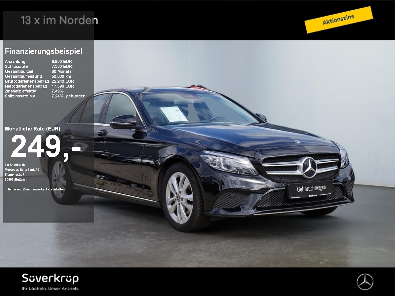Mercedes-Benz C 200 d AVANTGARDE COMAND MULTI KAMERA SPUR PDC