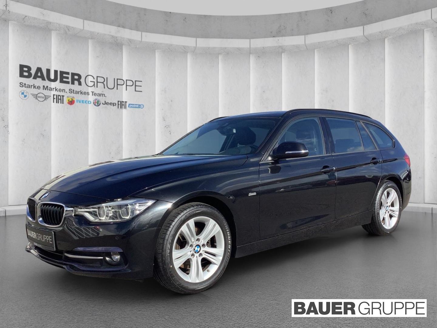BMW 320 d Sport Line Touring AHK Navi Leder LED El. 