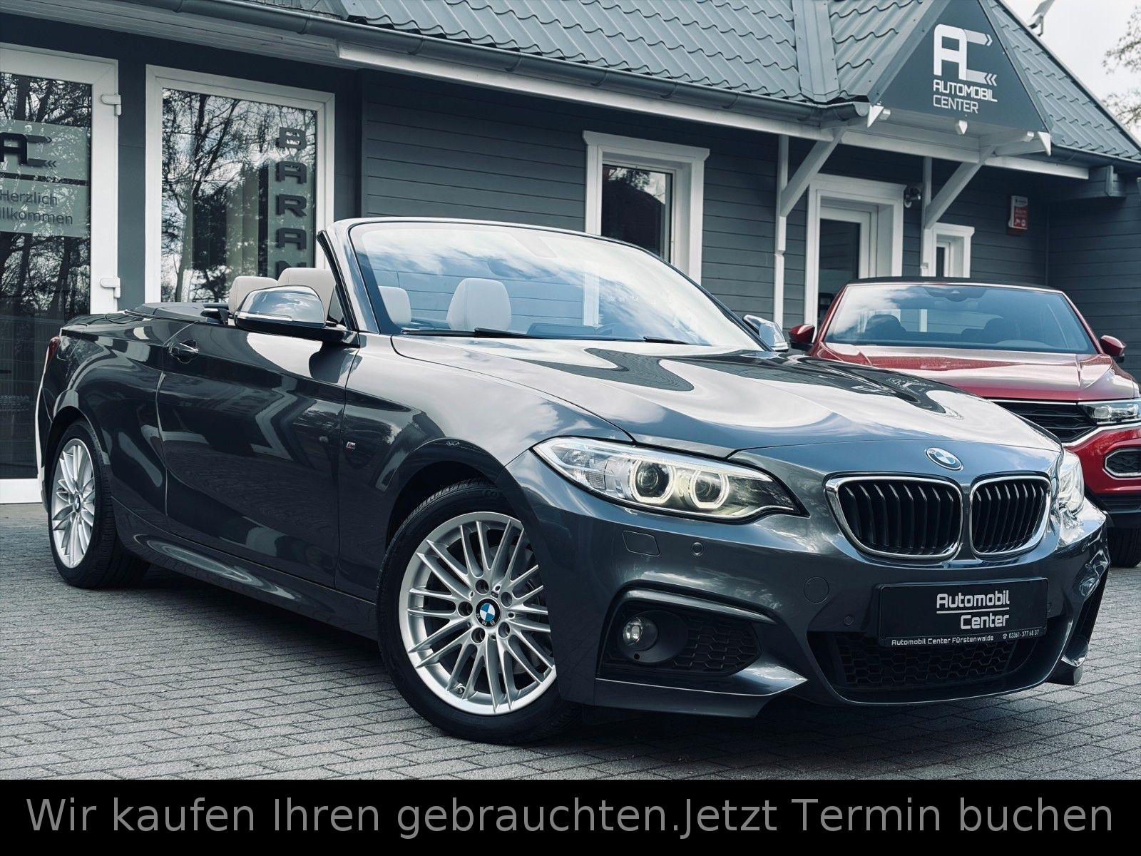 BMW 220i Cabrio M Sport+Leder+Navi+SHZ+Xenon+HiFi