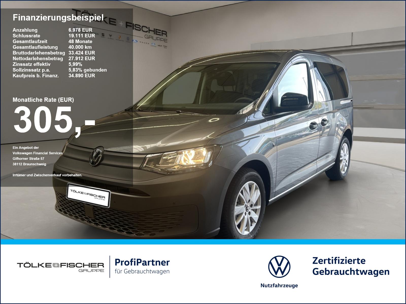Volkswagen Caddy 2.0 l TDI 75 kW EU6 6 Gang Schalter
