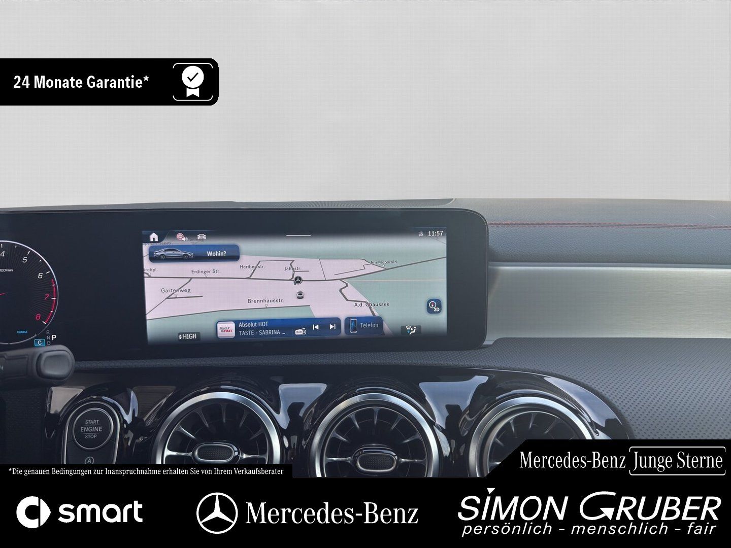 Fahrzeugabbildung Mercedes-Benz CLA 250 4M Coupé AMG Night Ambi Pano 360 Distron