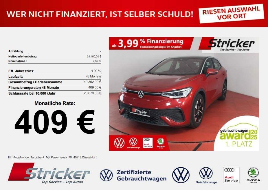 Volkswagen ID.5 Pro 210/77 409,-ohne Anzahlung Navi Pano IQ