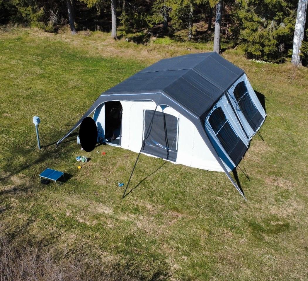 tent opzetten op natte ondergrond Village™ 13 Automatische Cabin voor 6 Personen Color:Brown Chrome Type_Pedal Extension Du suchst Dein absolutes