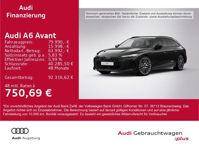 Audi A6 Avant e-hybrid qu. 2x S line*AllrLenk*AHK*21
