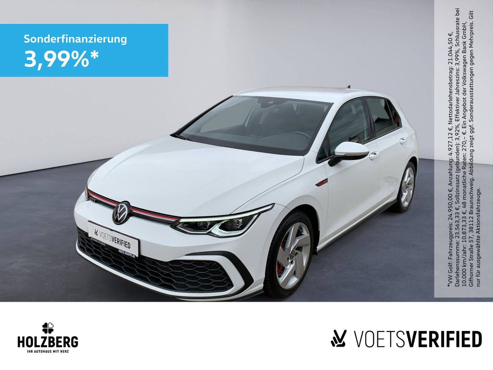 Volkswagen Golf 2.0 TSI GTI DSG ACC+LED+SHZ