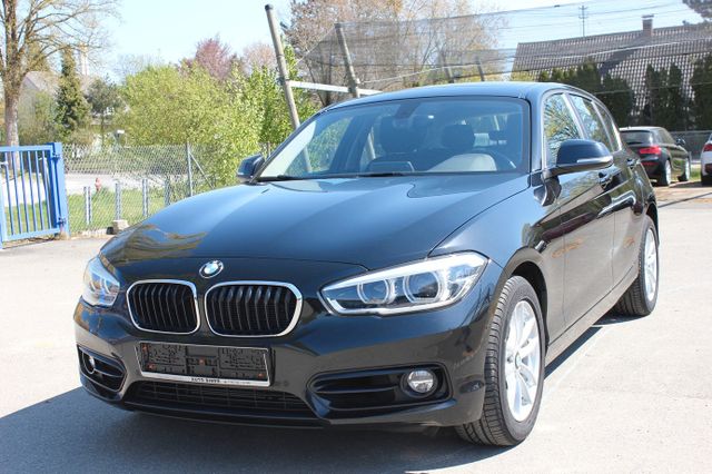 BMW 118d Sport Line -Navi-LED-Glasdach-1.Hand