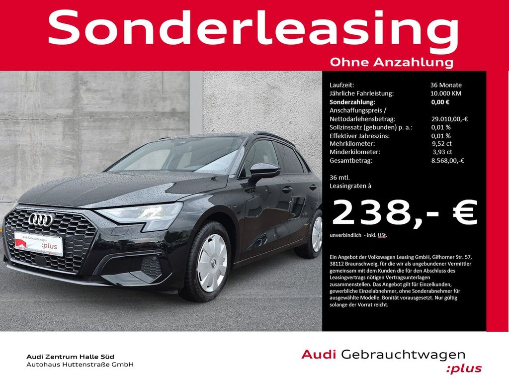 Audi A3 Sportback 30 TFSI advanced KEYLESS eKLAPPE PR