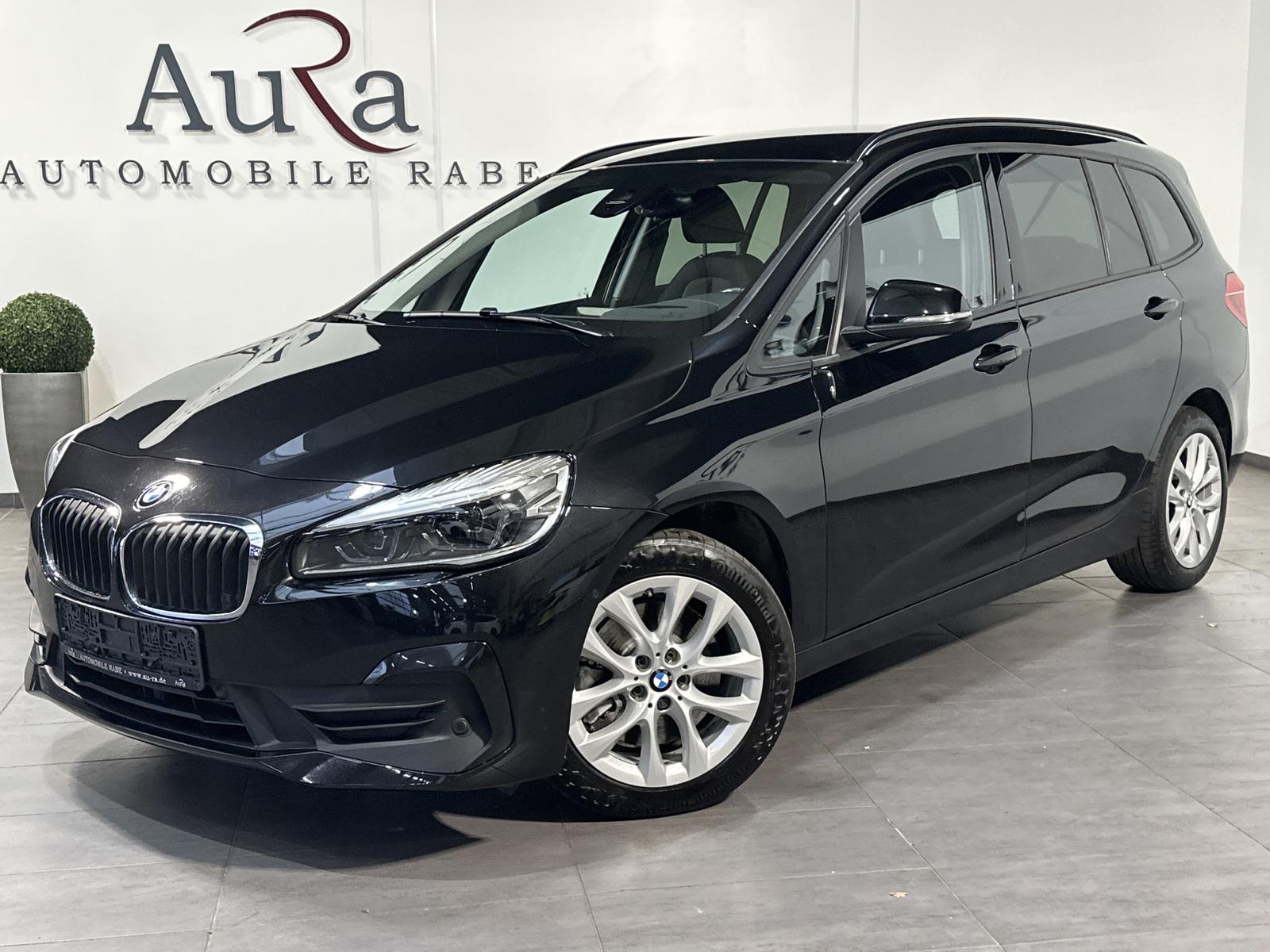 BMW 218d Gran Tourer Advantage Aut. NAV+LED+KAM+SHZ