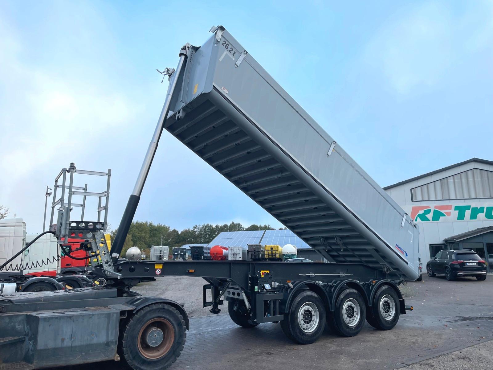 Schmitz Cargobull 25m³ Alu Kippauflieger / Unfallschaden