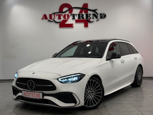 MERCEDES-BENZ C 300 T d AMG-LINE PANO+KAM+OLED+AHK+AMBIENTE PL