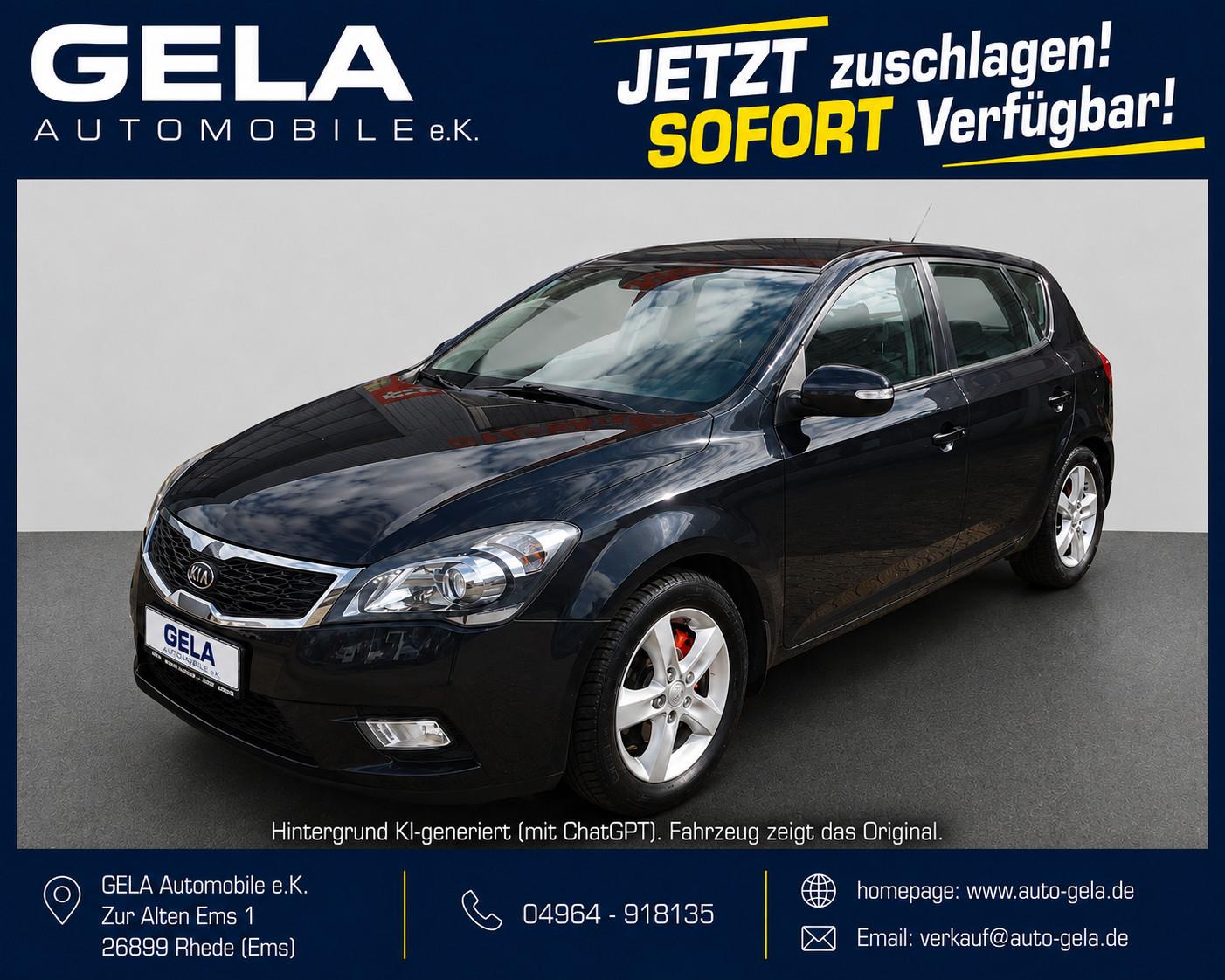 Kia cee'd 1.6 Spirit /Klimaautomatik/Alu/