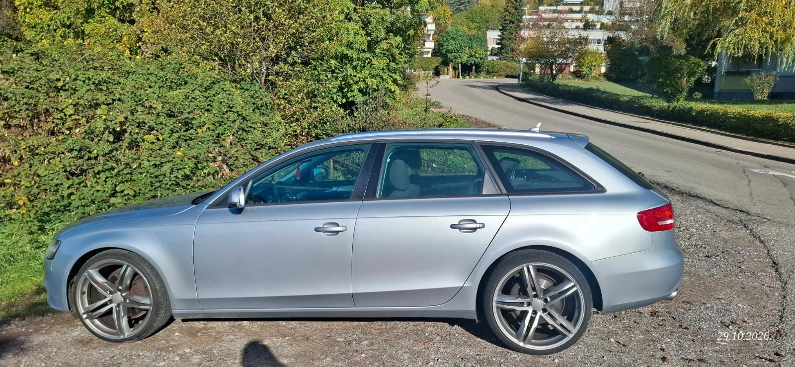 Audi A4 2015 — rear view
