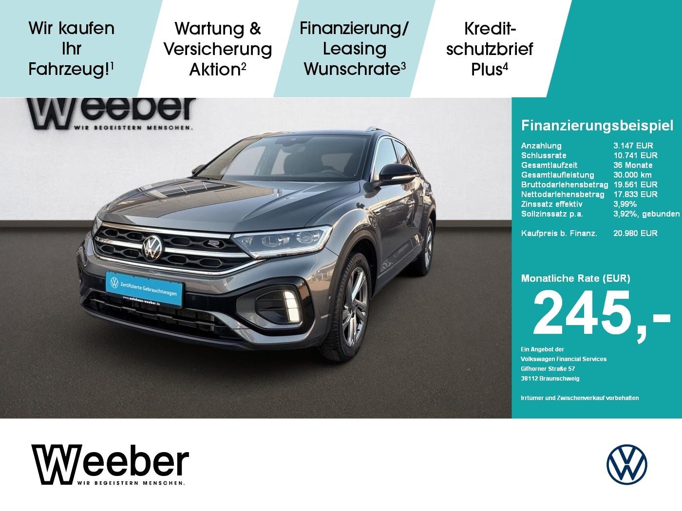 Volkswagen T-Roc R-Line *NAVI*LED*KAMERA*ACC*SHZ* Navi LM