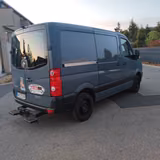Volkswagen Crafter, Rennstrecke, Camper - Wohnwagen mit Standheizung