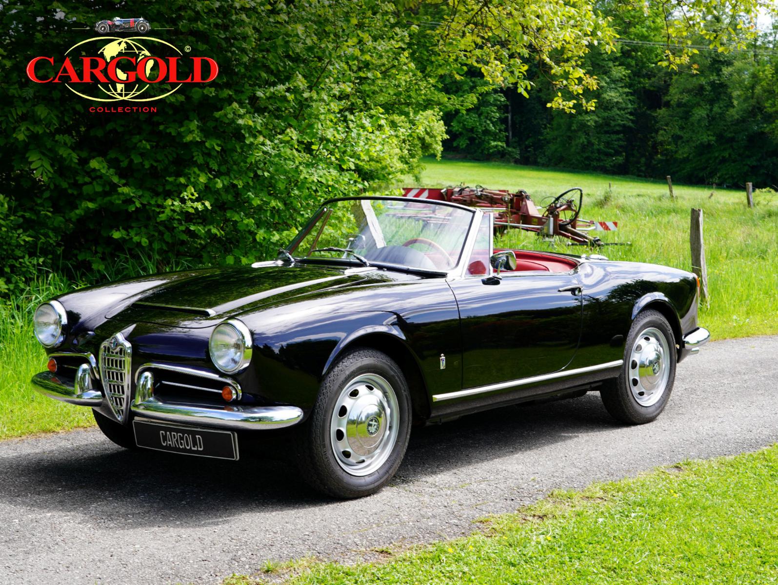 Alfa Romeo Giulia Spider Veloce 1600cc, restauriert!