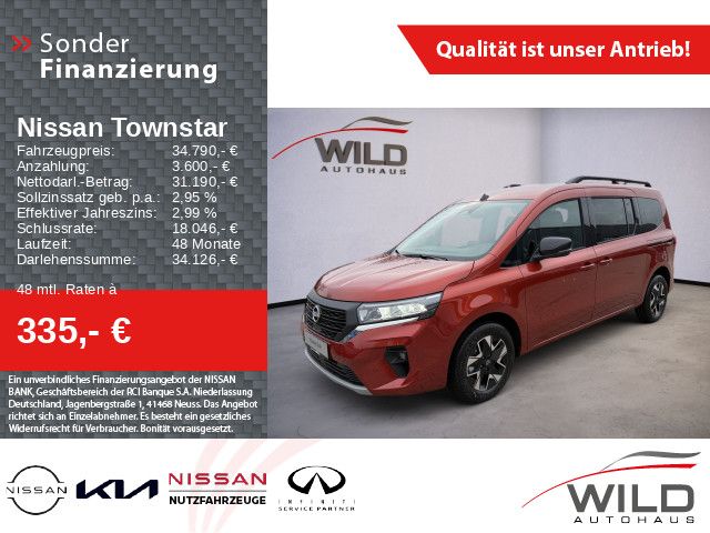 Nissan Townstar Kombi 1.3 DIG-T L2 Tekna 360° Navi Klim