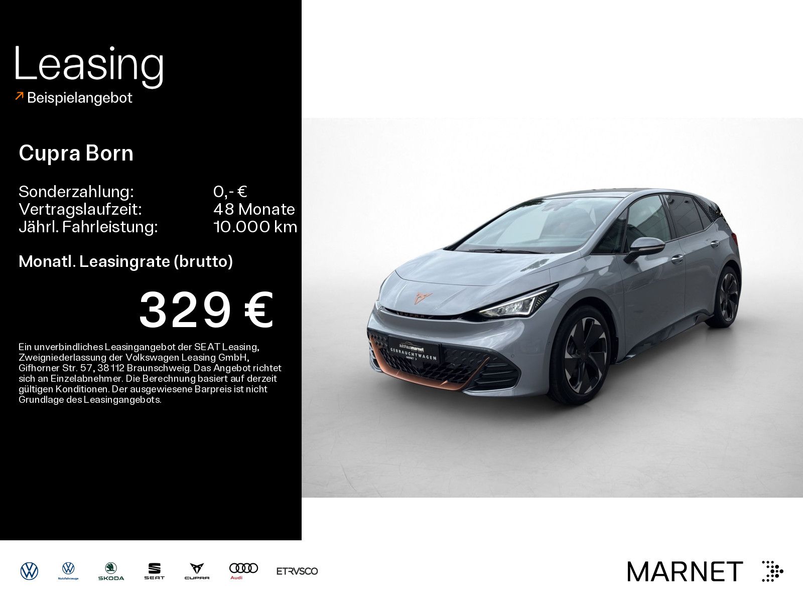 Cupra Born 150 Navi*Wärmep.*Pano*Voll-LED*Kamera*DCC*K