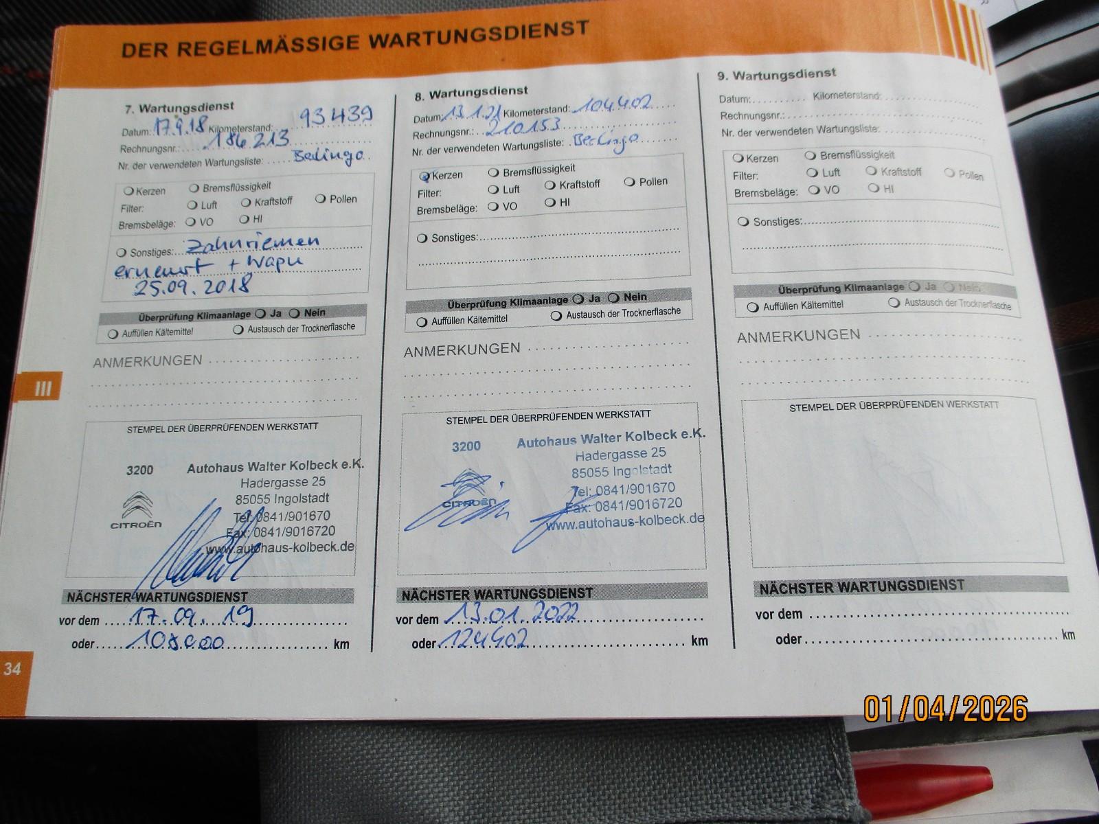 Citroën Berlingo 1.4 Advance TÜV NEU